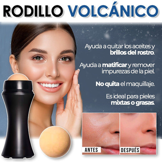 Rodillo volcánico antibrillo x2 unidades