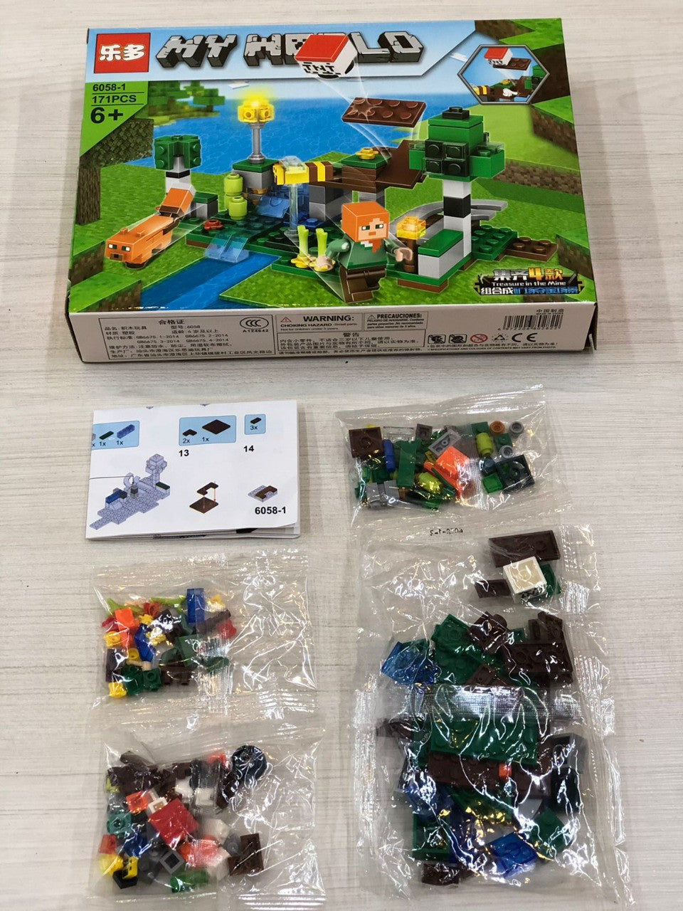 Bloques De LEGO De Minecraft - 171 Piezas