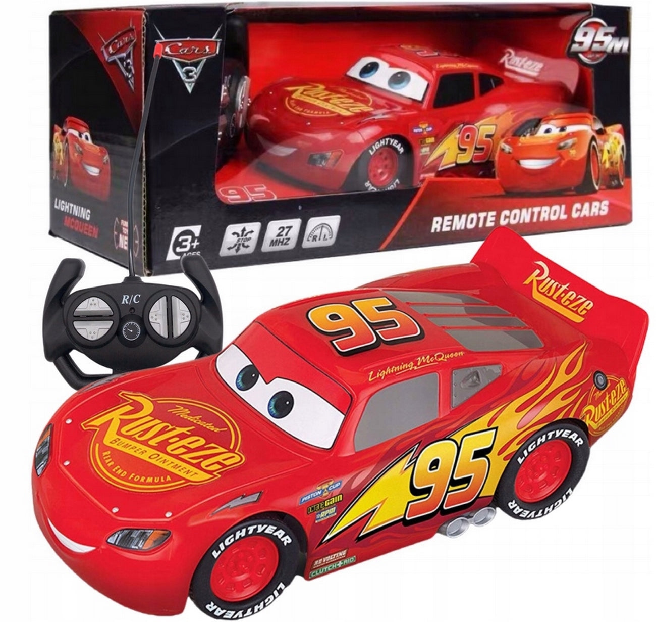 Carro a control remoto RAYO MCQUEEN