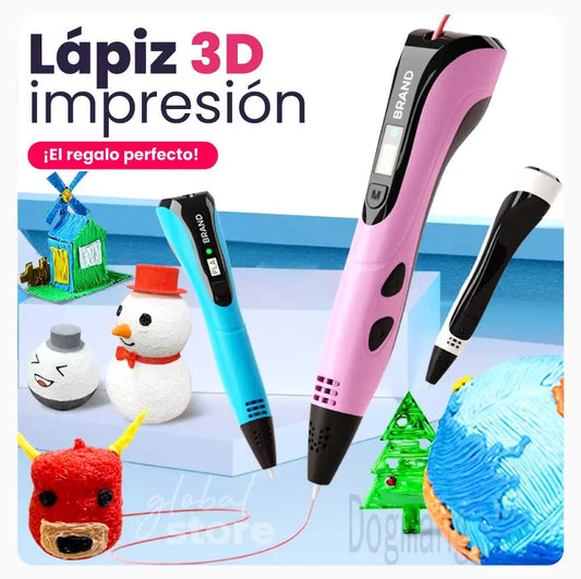 Lápiz de impresión 3D + 10M de colores GRATIS 😱😱