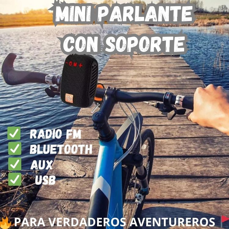 Parlante JBL wind3 - Portátil para moto, bici, viajes