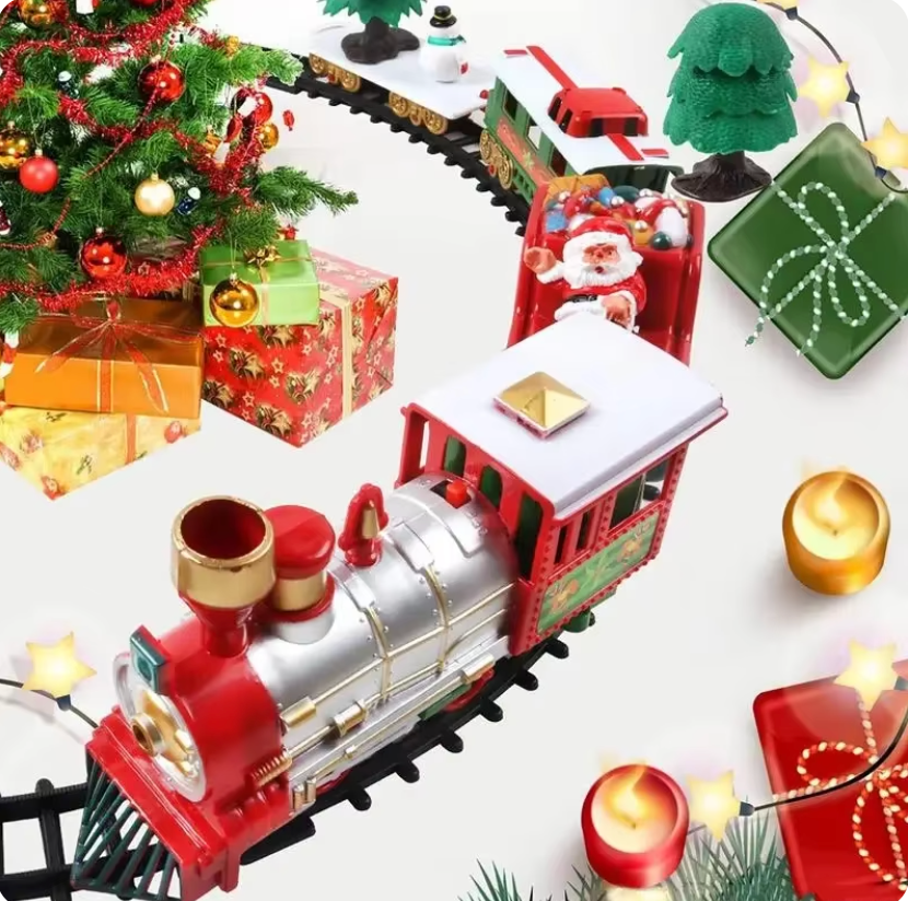 Tren para arbol de navidad 🎄🚂🎁