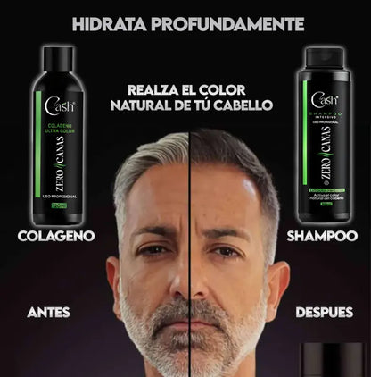 Shampoo anticanas + tratamiento de colageno GRATIS 😱😱😱