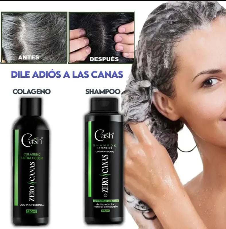 Shampoo anticanas + tratamiento de colageno GRATIS 😱😱😱