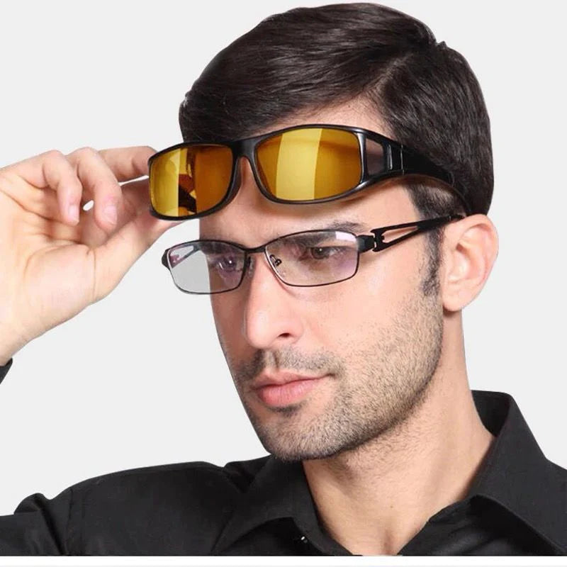 Gafas de conducción nocturna + gafas para sol GRATIS