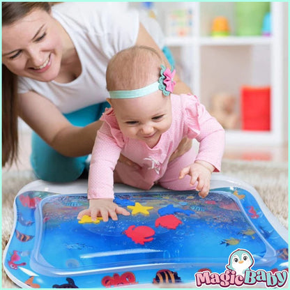 Tapete de agua para estimulación temprana en bebes