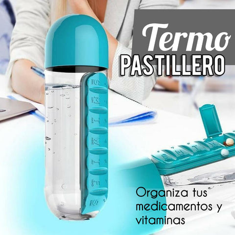 Termo pastillero anti-olvidadizos ¡OFERTA 2x1!